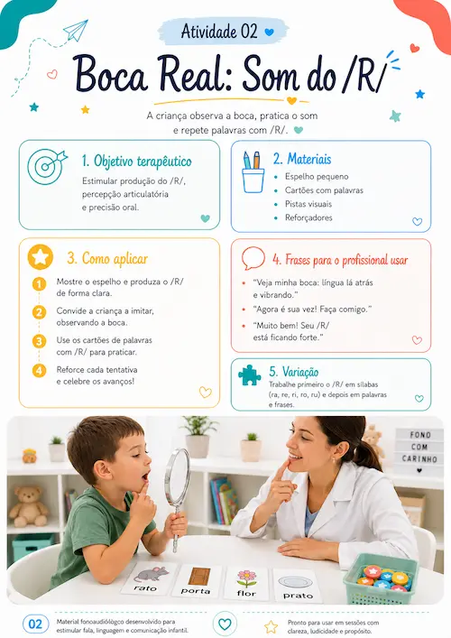 Fichas de Aplicação